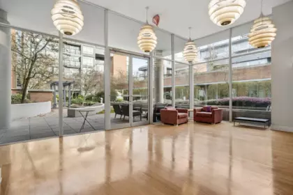 Swimming Pool Photo of 102 128 Athletes Way, Vancouver, BC