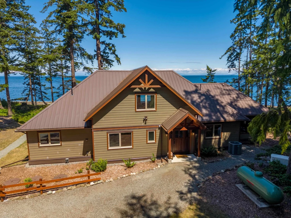 Exterior Rear Photo of 337 East Point Road, Saturna Island, BC
