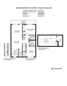 Garage Interior Photo of 305 Marathon Court, Coquitlam, BC