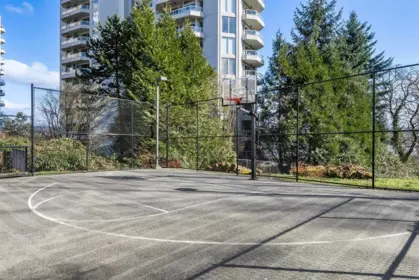 Outdoor Deck Photo of 402 245 Ross Drive, New Westminster, BC