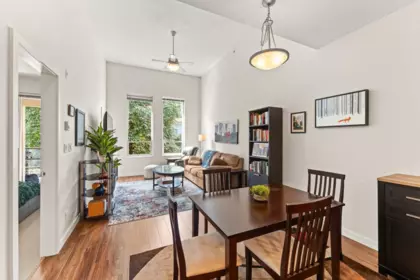 Primary Bedroom Photo of 402 245 Ross Drive, New Westminster, BC