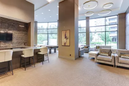 Basement Recreation Room Photo of 1305 3096 Windsor Gate, Coquitlam, BC