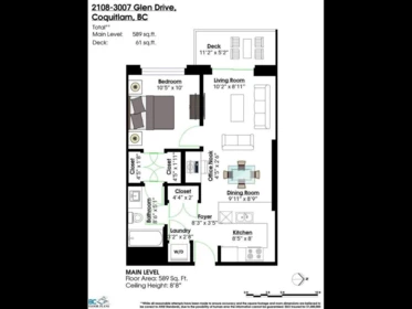 Laundry Room Photo of 2108 3007 Glen Drive, Coquitlam, BC