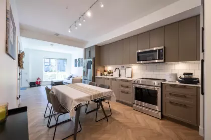 Kitchen Photo of 10 9278 Slopes Mews, Burnaby, BC