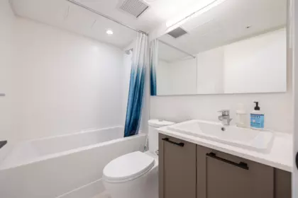 Powder Room Photo of 10 9278 Slopes Mews, Burnaby, BC