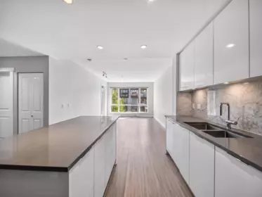 Kitchen Island Photo of 204 2651 Library Lane, North Vancouver, BC