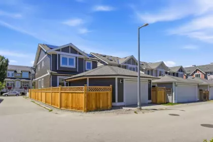 Aerial View of 12260 English Avenue, Richmond, BC