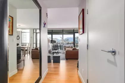 Living Room Photo of 604 2851 Heather Street, Vancouver, BC
