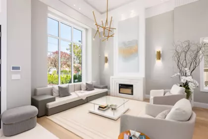 Living Room Photo of 6120 Maple Road, Richmond, BC