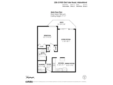 Aerial View of 230 31955 Old Yale Road, Abbotsford, BC