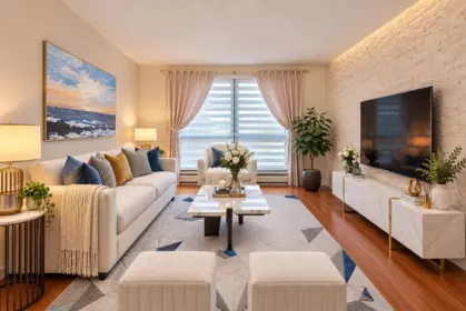 Living Room Photo of 112 10644 151a Street Street, Surrey, BC