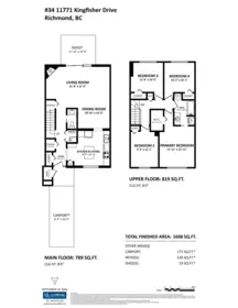 Hallway Photo of 34 11771 Kingfisher Drive, Richmond, BC