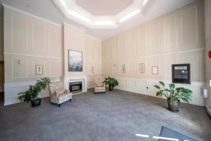 Aerial View of 414 5262 Oakmount Crescent, Burnaby, BC