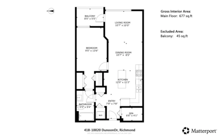 Basement Recreation Room Photo of 418 10020 Dunoon Drive, Richmond, BC
