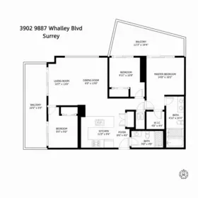 Basement Recreation Room Photo of 3902 9887 Whalley Boulevard, Surrey, BC