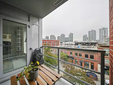 Backyard Photo of 512 1133 Homer Street, Vancouver, BC