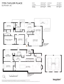 Exterior Rear Photo of 7755 Taylor Place, Burnaby, BC