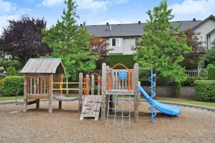 Aerial View of 142 1055 Riverwood Gate, Port Coquitlam, BC