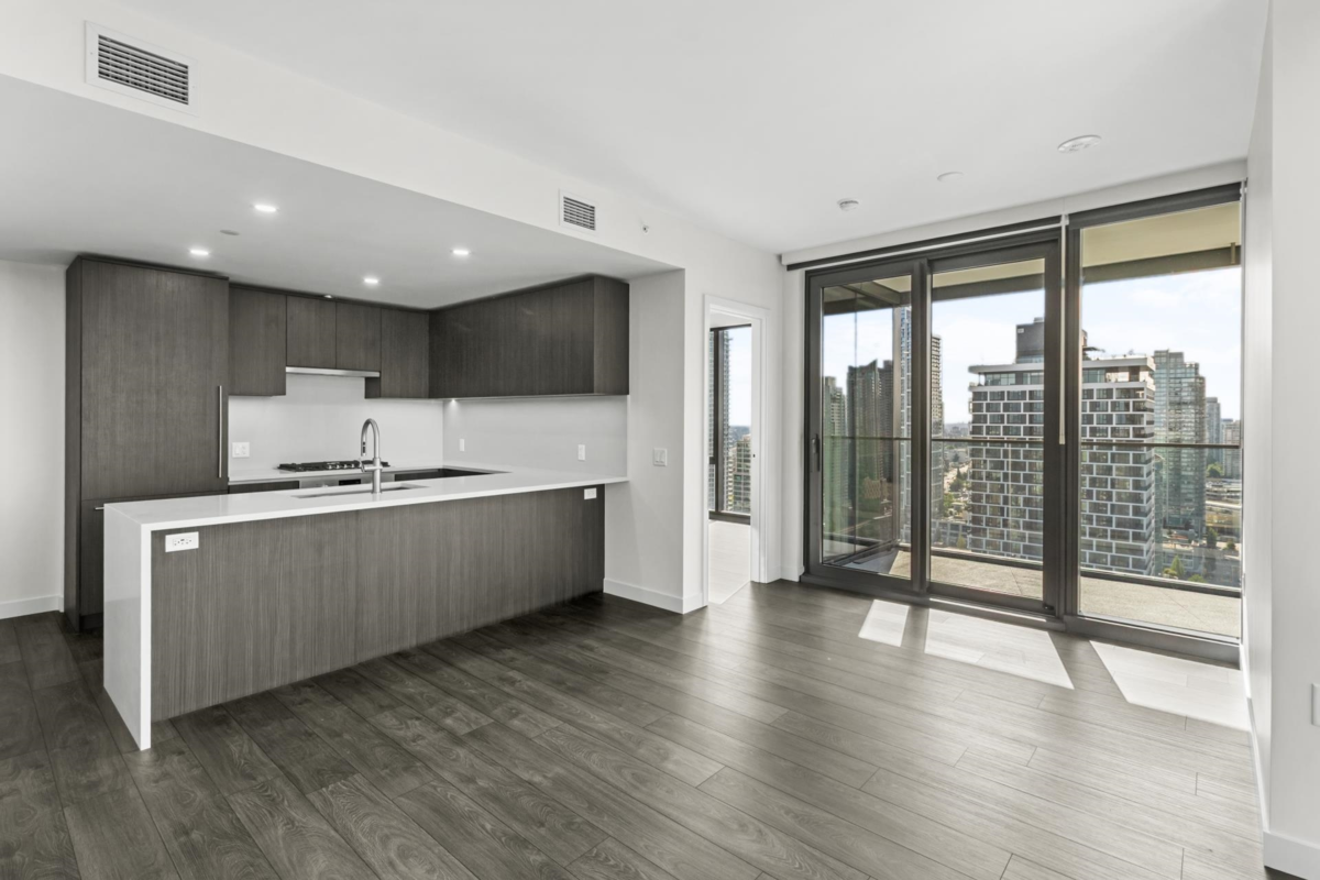 Living Room Photo of 2502 5987 Wilson Avenue, Burnaby, BC