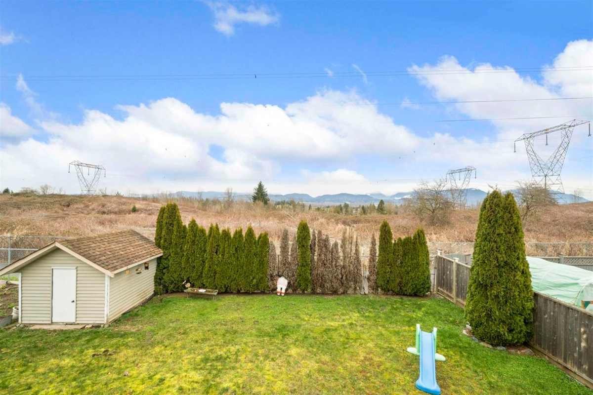 Backyard Photo of 31533 Homestead Crescent, Abbotsford, BC