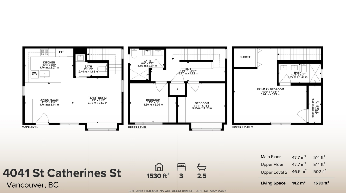 Loft / Bonus Room Photo of 4041 St. Catherines Street, Vancouver, BC