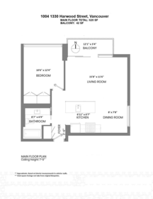 Hallway Photo of 1004 1330 Harwood Street, Vancouver, BC