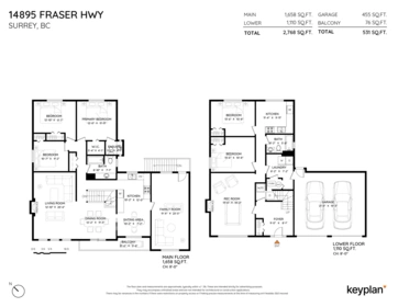14895 Fraser Highway, Surrey, BC, Surrey — Single Family Residence for sale