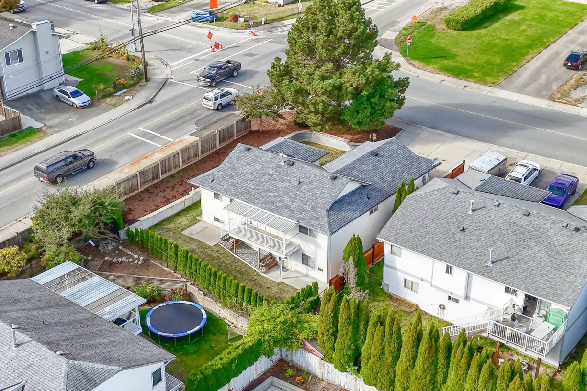 Aerial View of 33334 Best Avenue, Mission, BC