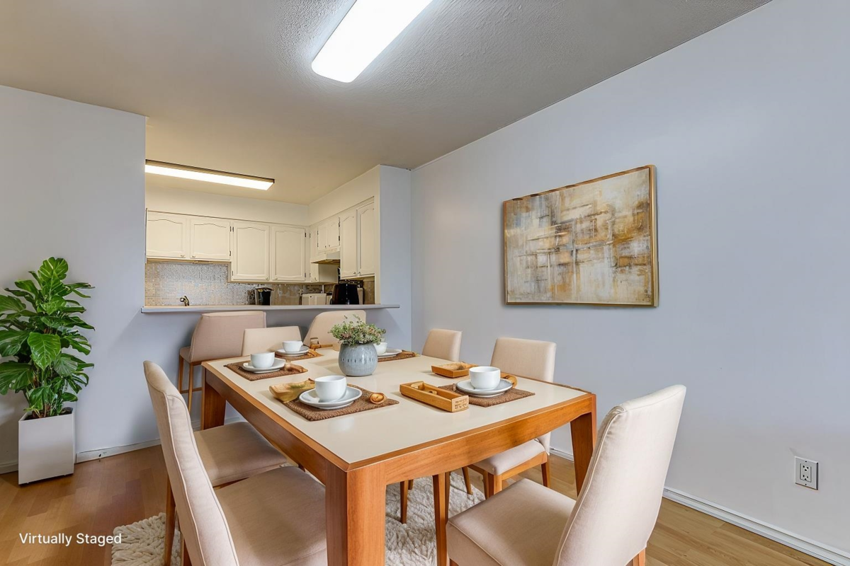 Dining Area Photo of 205 7831 No. 1 Road, Richmond, BC