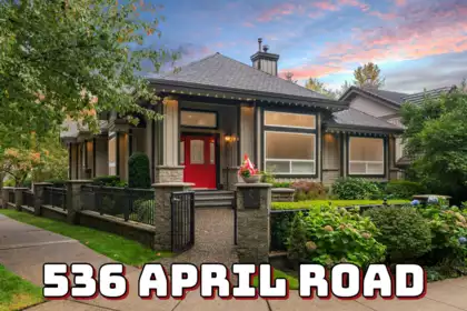 536 April Road, Port Moody, BC, Port Moody — Single Family Residence for sale