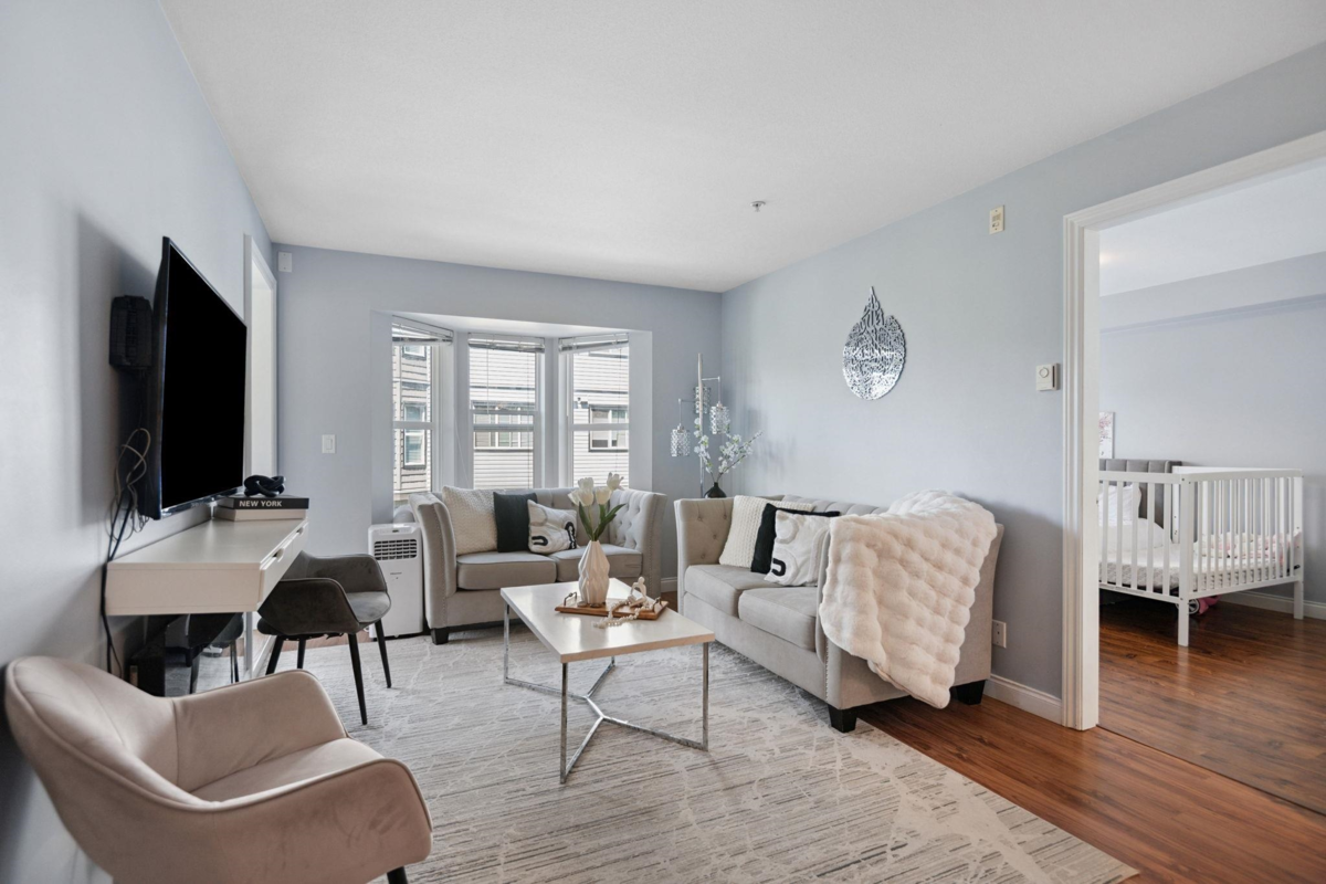 Living Room Photo of 211 5454 198 Street, Langley, BC