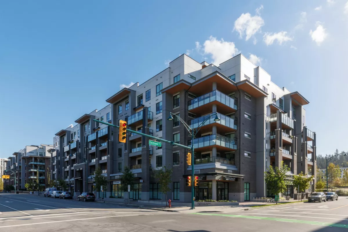 Exterior Rear Photo of 618 3131 Murray Street, Port Moody, BC