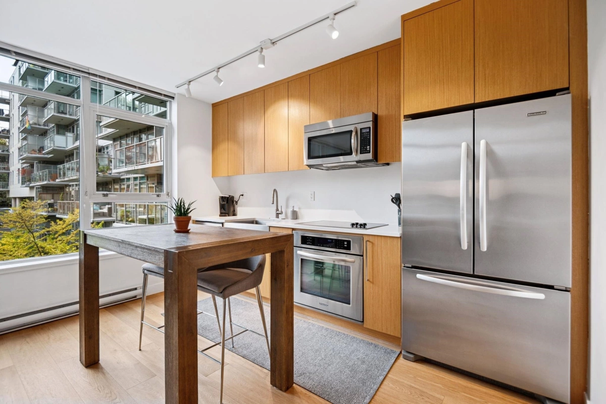 Living Room Photo of 365 250 E 6th Avenue, Vancouver, BC