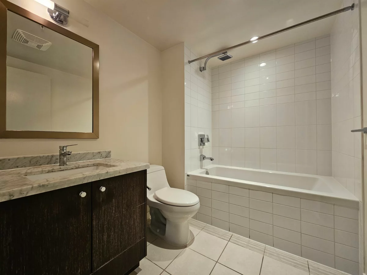 Aerial View of 1406 1185 The High Street, Coquitlam, BC