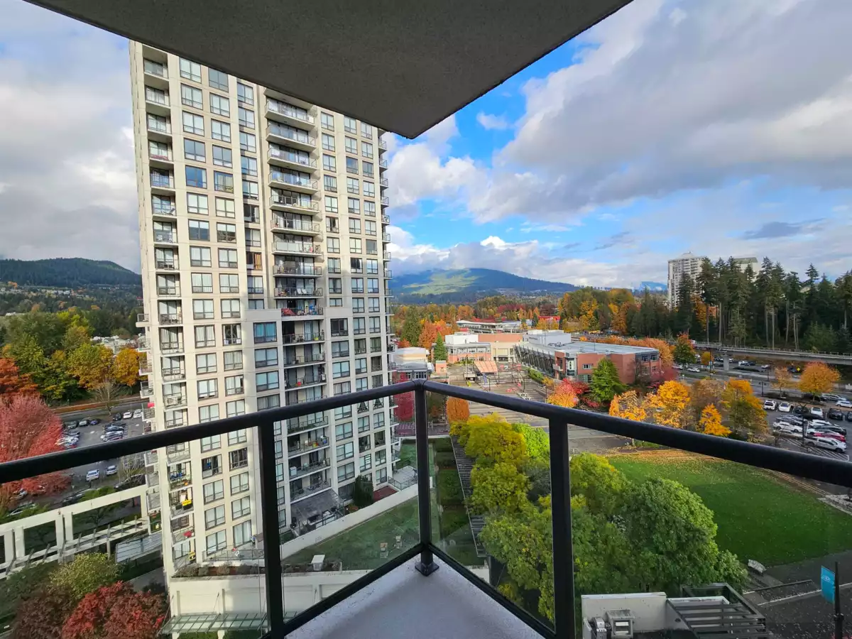 Backyard Photo of 1406 1185 The High Street, Coquitlam, BC