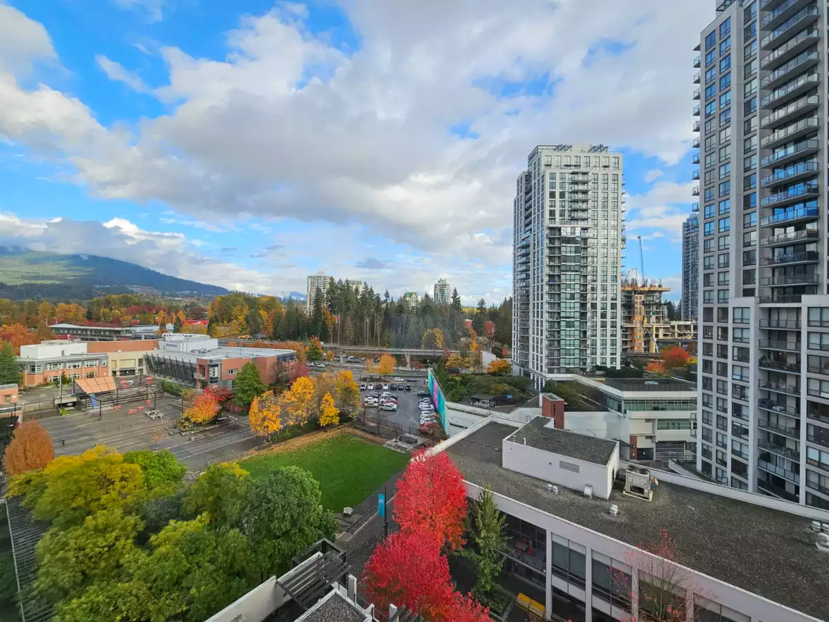 Front Yard Photo of 1406 1185 The High Street, Coquitlam, BC