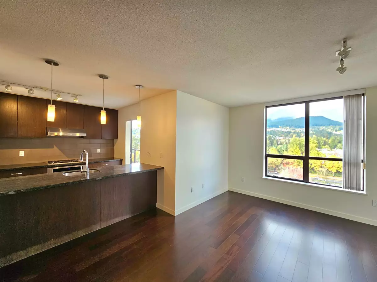 Kitchen Island Photo of 1406 1185 The High Street, Coquitlam, BC