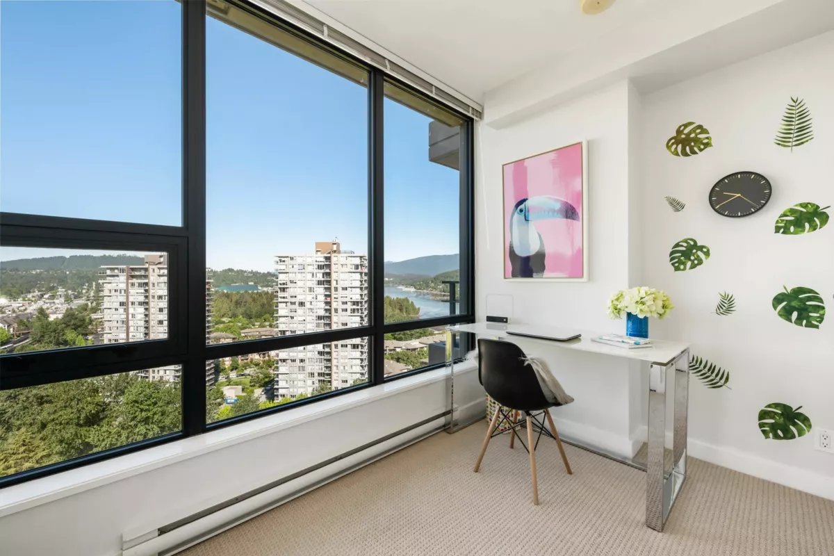 Powder Room Photo of 2202 301 Capilano Road, Port Moody, BC