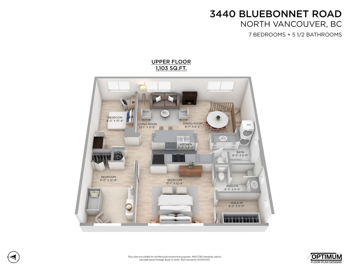 Street View Photo of 3440 Bluebonnet Road, North Vancouver, BC