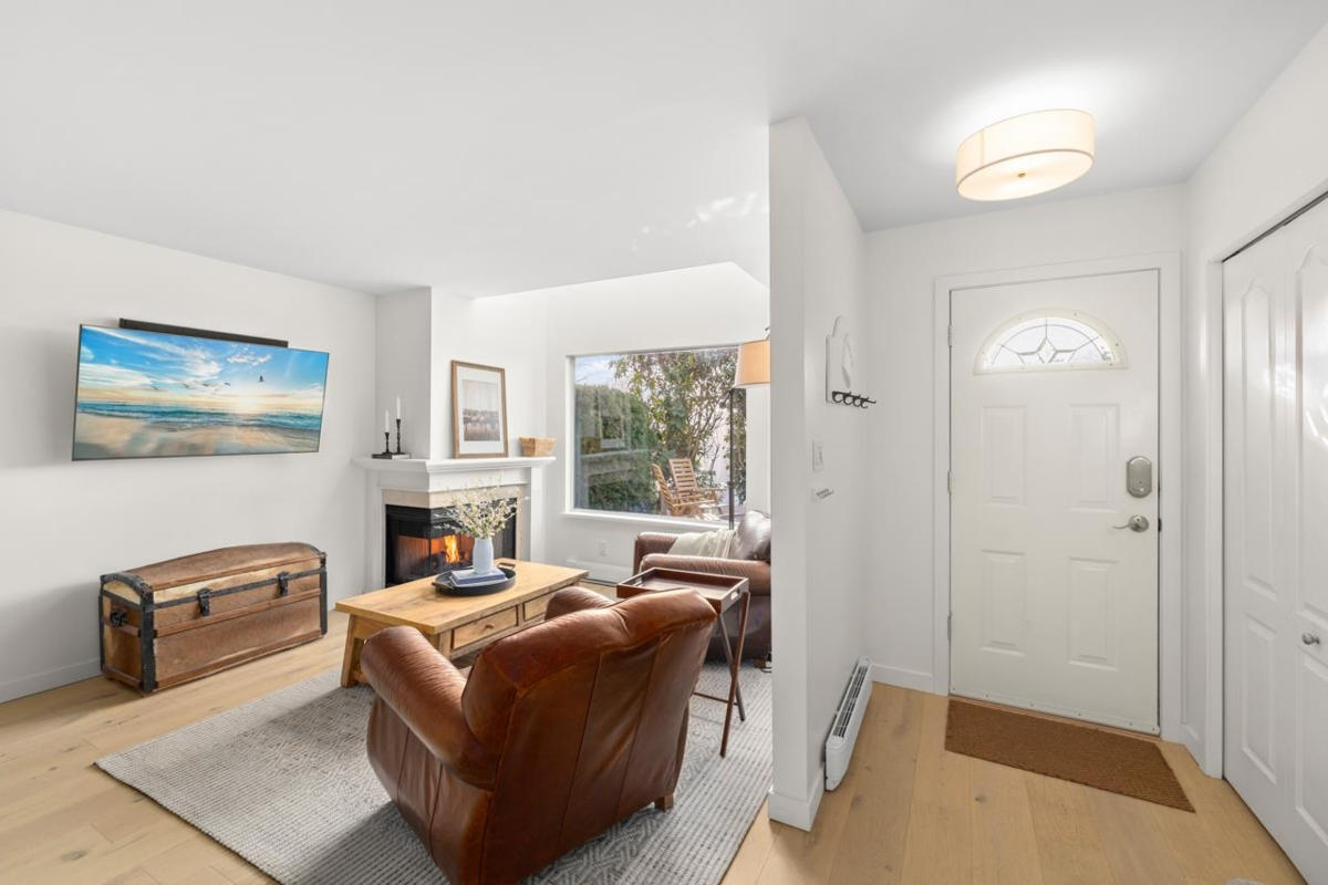 Living Room Photo of 103 1225 Merklin Street, White Rock, BC