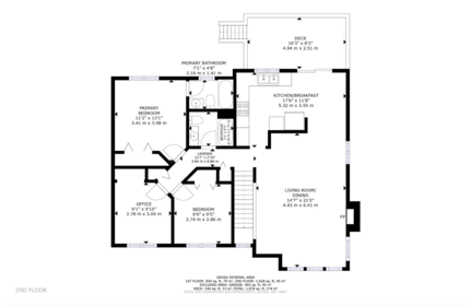 Aerial View of 5833 Heron Place, Sechelt, BC