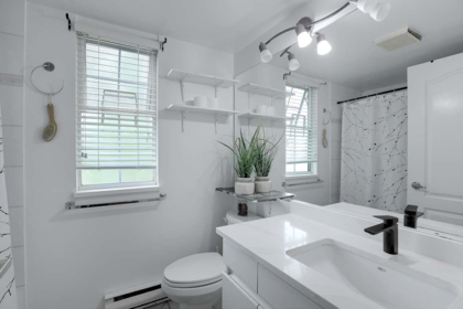 Basement Recreation Room Photo of 213 888 Gauthier Avenue, Coquitlam, BC