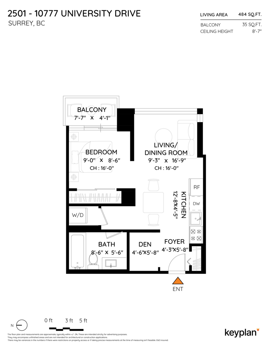 Fitness Center Photo Near 2501 10777 University Drive, Surrey, BC