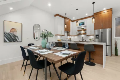 Dining Area Photo of 1 1822 E 14th Avenue, Vancouver, BC