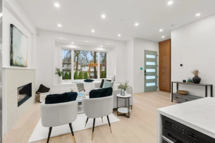 Family Room Photo of 1 1822 E 14th Avenue, Vancouver, BC