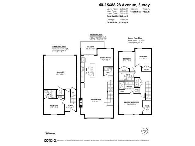 Playground / Recreational Area Near 40 15688 28 Avenue, Surrey, BC