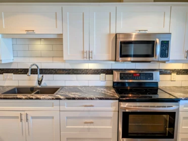 Kitchen Island Photo of 163 7610 Evans Road, Chilliwack, BC