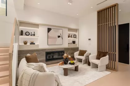 Living Room Photo of 1 4018 W 21st Avenue, Vancouver, BC