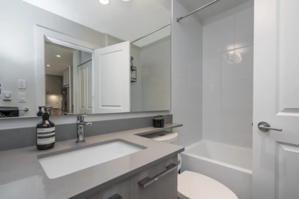 Powder Room Photo of 508 6438 Byrnepark Drive, Burnaby, BC