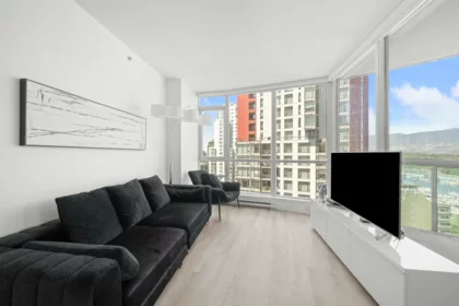 Bedroom 2 Photo of 2201 1189 Melville Street, Vancouver, BC